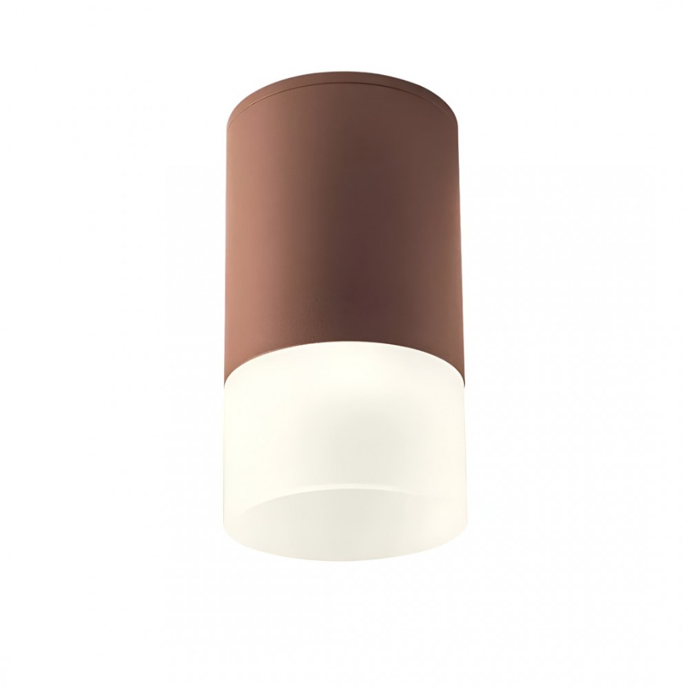 Ceiling lamp Redo Xilo, metal, dark brown, LED, 6W, 518 lumens, warm white 3000K, D.9 cm, IP54