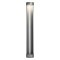 Bollard Redo Zeus, metal, dark grey, LED, 11,5W, 482 lumens, warm white 3000K, H.75 cm, IP54