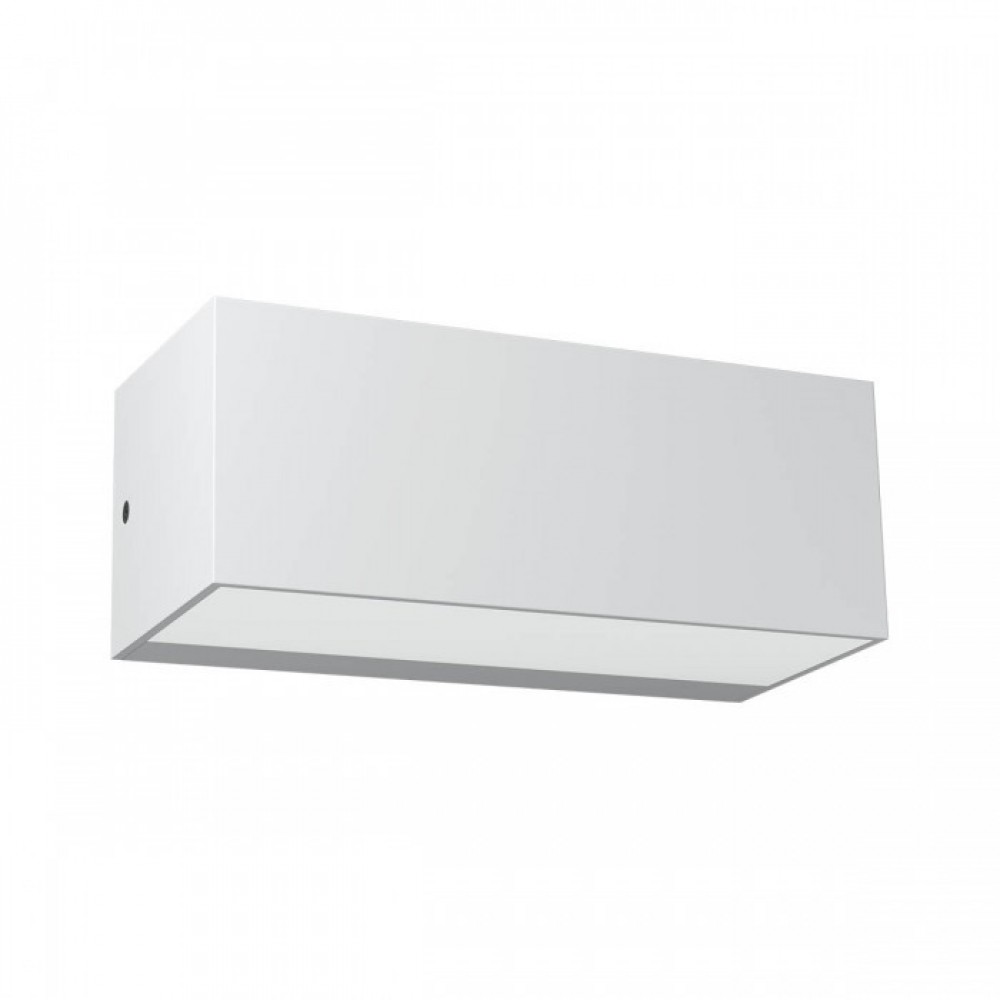 Wall lamp Redo Lampris, ABS, white, LED, 13W, 771 lumens, warm white 3000K, L.23 cm, IP65