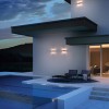 Wall lamp Redo Kamal, metal, dark brown, LED, 17,5W, 1000 lumens, warm white 3000K, L.26 cm, IP54