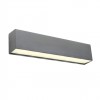 Wall lamp Redo Omnia, metal, dark grey, LED, 13,5W, 674 lumens, neutral white 4000K, L.23 cm, IP54