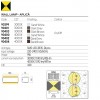 Wall lamp Redo Dash, metal, sand white, LED, 9W, 426 lumens, warm white 3000K, L.18 cm, IP65