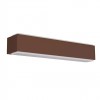 Wall lamp Redo Dash, metal, dark brown, LED, 21W, 1041 lumens, neutral white 4000K, L.36 cm, IP65