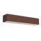 Wall lamp Redo Dash, metal, dark brown, LED, 21W, 1041 lumens, neutral white 4000K, L.36 cm, IP65