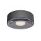 Ceiling lamp Redo Log, metal, dark grey, LED, 6W, 360 lumens, warm white 3000K, D.11 cm, IP65