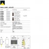 Wall lamp Redo Ace, metal, sand white, LED, 3,36W, 94 lumens, neutral white 4000K, H.10 cm, IP54