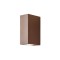 Wall lamp Redo Ace, metal, dark brown, LED, 3,36W, 85 lumens, warm white 3000K, H.10 cm, IP54