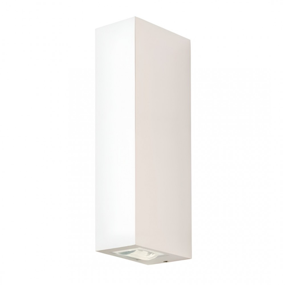 Wall lamp Redo Ace, metal, sand white, LED, 5,84W, 176 lumens, warm white 3000K, H.17 cm, IP54