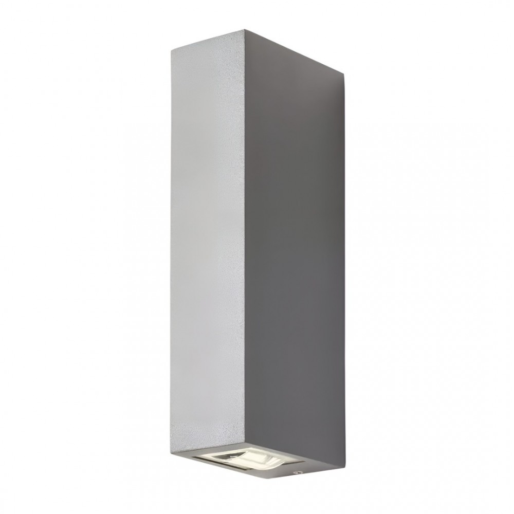 Wall lamp Redo Ace, metal, sand grey, LED, 5,84W, 176 lumens, warm white 3000K, H.17 cm, IP54