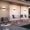 Wall lamp Redo Klippe, metal, dark grey, LED, 24W, 1250 lumens, warm white 3000K, IP54