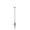 Outdoor picket Redo Elfic, metal, dark green, LED, 12W, 690 lumens, warm white 3000K, H.90 cm, IP54