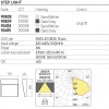 Step light Redo Lander, metal, dark grey, LED, 3W, 100 lumens, warm white 3000K, H.10 cm, IP54