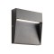 Step light Redo Lander, metal, dark grey, LED, 3W, 100 lumens, warm white 3000K, H.10 cm, IP54