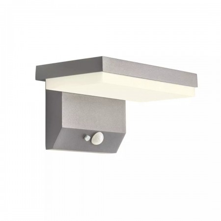 Wall lamp Redo Taiyo, metal, dark grey, LED, 2W, 240 lumens, warm white 3000K, L.18 cm, IP54