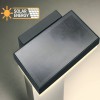Bollard Redo Taiyo, metal, dark grey, LED, 2W, 240 lumens, warm white 3000K, H.65 cm, IP54