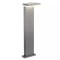 Bollard Redo Taiyo, metal, dark grey, LED, 2W, 240 lumens, warm white 3000K, H.65 cm, IP54