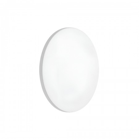 Wall lamp Redo Tanit, metal, sand white, LED, 12W, 763 lumens, warm white 3000K, D.18 cm, IP54