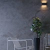 Wall lamp Redo Klippe, metal, dark grey, LED, 13W, 750 lumens, warm white 3000K, IP54