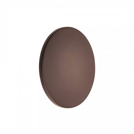 Wall lamp Redo Tanit, metal, corten, LED, 12W, 763 lumens, warm white 3000K, D.18 cm, IP54