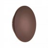 Wall lamp Redo Tanit, metal, corten, LED, 18W, 1390 lumens, warm white 3000K, D.24 cm, IP54