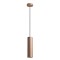 Pendant lamp Redo Klou, metal, corten, LED, 9W, 542 lumens, warm white 3000K, D.8 cm, IP54