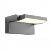Wall lamp Redo Flip, metal, dark grey, LED, 20W, 1800 lumens, warm white 3000K, L.21 cm, IP54