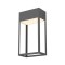Wall lamp Redo Stand, metal, dark grey, LED, 20W, 1548 lumens, warm white 3000K, H.30 cm, IP65