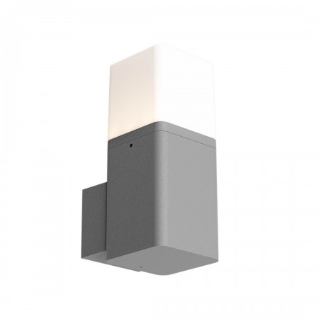 Wall lamp Redo Volt, metal, dark grey, LED, 13W, 895 lumens, warm white 3000K, H.20 cm, IP54