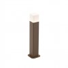 Bollard Redo Volt, metal, corten, LED, 13W, 895 lumens, warm white 3000K, H.50 cm, IP54