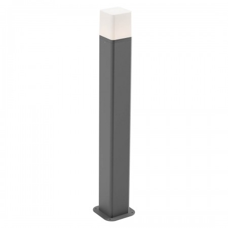 Bollard Redo Volt, metal, dark grey, LED, 13W, 895 lumens, warm white 3000K, H.70 cm, IP54