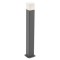 Bollard Redo Volt, metal, dark grey, LED, 13W, 895 lumens, warm white 3000K, H.70 cm, IP54