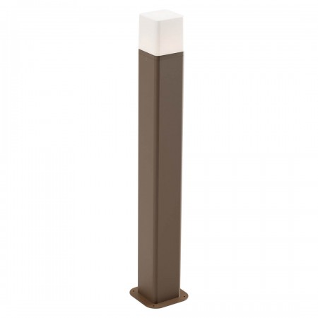 Bollard Redo Volt, metal, corten, LED, 13W, 895 lumens, warm white 3000K, H.70 cm, IP54