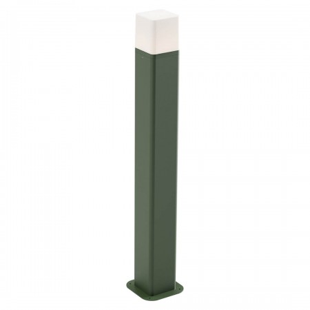 Bollard Redo Volt, metal, dark green, LED, 13W, 895 lumens, warm white 3000K, H.70 cm, IP54