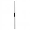 Wall lamp Redo Reflexa, metal, sand black, LED, 24W, 1643 lumens, warm white 3000K, H.144 cm, IP54