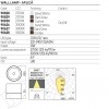 Ceiling lamp Redo Shaft, metal, corten, LED, 13W, 990 lumens, warm white 3000K, D.9 cm, IP65