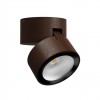 Ceiling lamp Redo Shaft, metal, corten, LED, 13W, 990 lumens, warm white 3000K, D.9 cm, IP65
