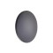 Wall lamp Redo Tanit, metal, dark grey, LED, 12W, 763 lumens, warm white 3000K, D.18 cm, IP54