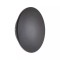 Wall lamp Redo Tanit, metal, dark grey, LED, 18W, 1390 lumens, warm white 3000K, D.24 cm, IP54