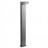 Bollard Redo Cape, metal, dark grey, LED, 13W, 767 lumens, warm white 3000K, H.90 cm, IP65