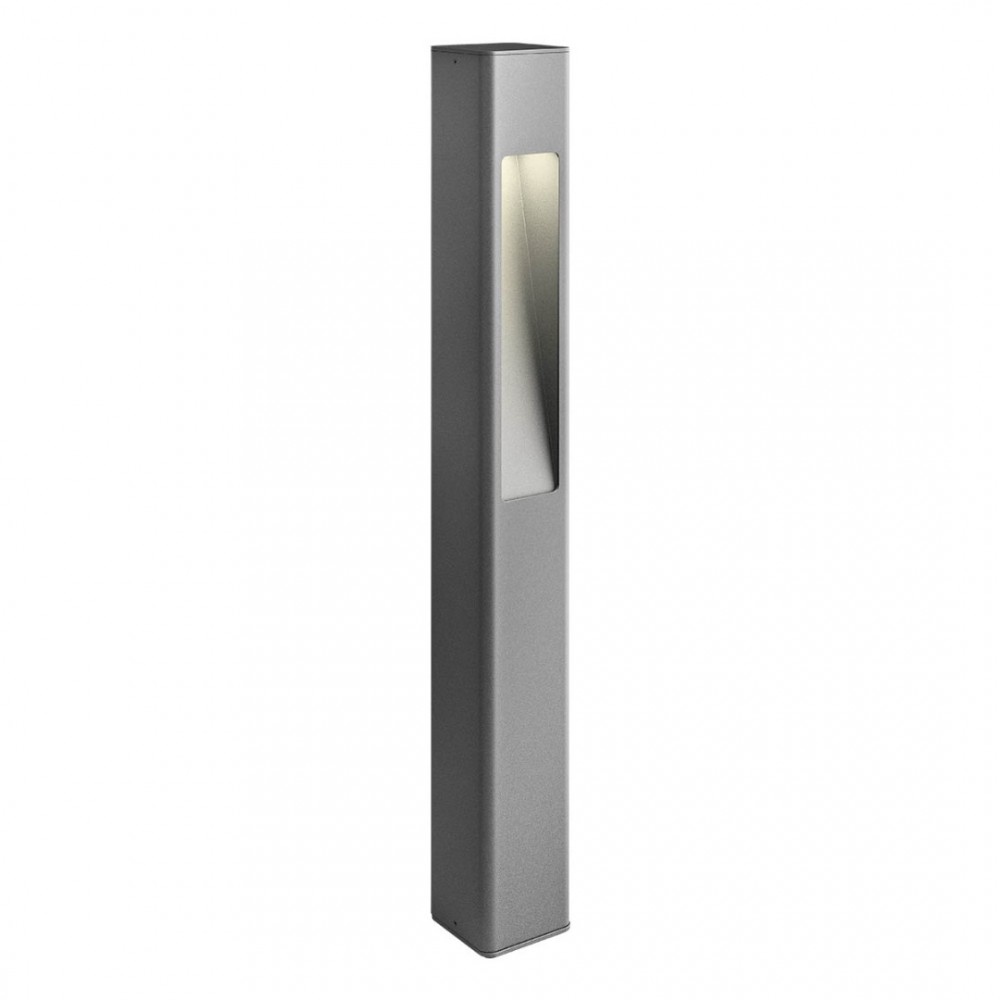 Bollard Redo Solo, metal, dark grey, 1XGU10, H.70 cm, IP65