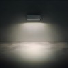 Step light Redo Ander, ABS, dark grey, LED, 4W, 200 lumens, warm white 3000K, L.22 cm, IP65