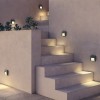 Step light Redo Holos, metal, dark grey, LED, 1,5W, 55 lumens, warm white 3000K, L.8 cm, IP65