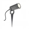 Miniprojector Redo Tip, polycarbonate, dark grey, 1XGU10, H.22 cm, IP54