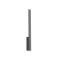 Wall lamp Redo Reflexa, metal, dark grey, LED, 6W, 437 lumens, warm white 3000K, H.62 cm, IP54
