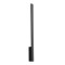 Wall lamp Redo Reflexa, metal, sand black, LED, 10W, 645 lumens, warm white 3000K, H.82 cm, IP54