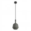 Suspension Redo Potter, metal, concrete, dark grey, 1XGU10, D.16 cm, IP65