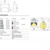 Step light Redo Sashi, concrete, dark grey, LED, 6W, 336 lumens, warm white 3000K, L.15 cm, IP65