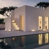 Step light Redo Sashi, concrete, dark grey, LED, 6W, 336 lumens, warm white 3000K, L.15 cm, IP65