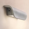 Wall lamp Redo Lid, concrete, dark grey, LED, 8,8W, 651 lumens, warm white 3000K, L.32 cm, IP65