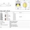 Wall lamp Redo Uron, concrete, terracotta, LED, 8,7W, 686 lumens, warm white 3000K, L.28 cm, IP65